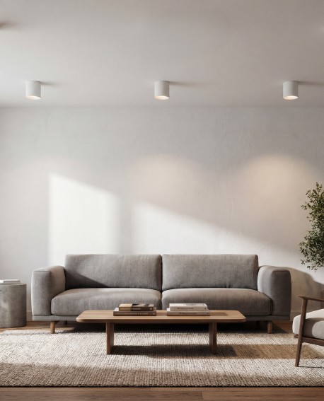 Nowoczesny i minimalistyczny biały spot od Lampit model NURI W1 LED – subtelna elegancja do każdego wnętrza