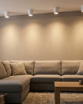 Oprawa natynkowa Tuba biała Tigo – nowoczesne oświetlenie, które wpasuje się w minimalistyczne aranżacje.