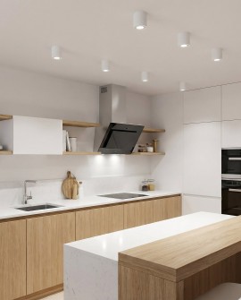 Tigo W1 spot natynkowy biały – funkcjonalna lampa natynkowa do oświetlenia przestrzeni mieszkalnych