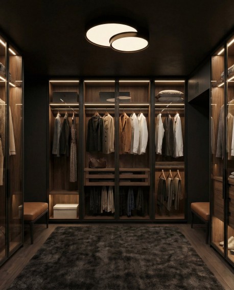 lampa sufitowa Orbo Duo D48 czarna od Lampit doskonała do kuchni w stylu nowoczesnym z prostym i eleganckim wykończeniem