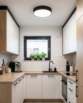 lampa sufitowa Orbo D40 czarna od Lampit funkcjonalne i stylowe oświetlenie do wnętrz w industrialnym charakterze