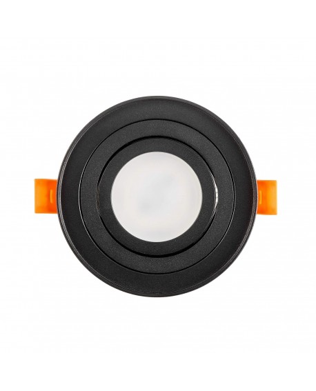 OPRAWA PODTYNKOWA HALOGENOWA DO ZABUDOWY CZARNA CONE SLIM