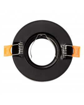 OPRAWA PODTYNKOWA HALOGENOWA DO ZABUDOWY CZARNA CONE SLIM