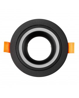 OPRAWA PODTYNKOWA HALOGENOWA DO ZABUDOWY CZARNA VEXO 1