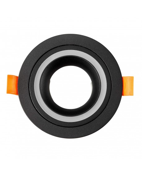 OPRAWA PODTYNKOWA HALOGENOWA DO ZABUDOWY CZARNA VEXO 1