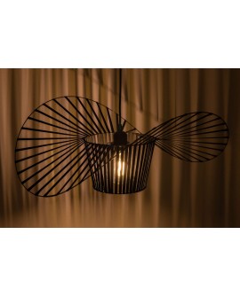 LAMPA WISZĄCA DESIGNERSKA CZARNA SOMBRERO D60