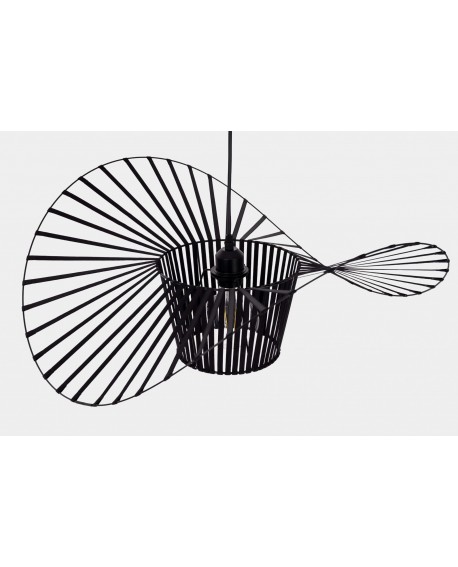 LAMPA WISZĄCA DESIGNERSKA CZARNA SOMBRERO D60