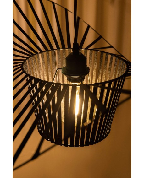 LAMPA WISZĄCA DESIGNERSKA CZARNA FIONA D60