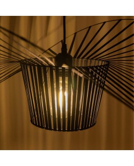 LAMPA WISZĄCA DESIGNERSKA CZARNA FIONA D80