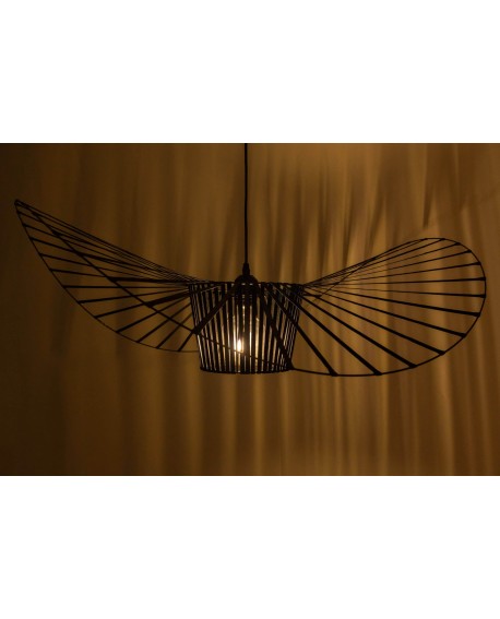 LAMPA WISZĄCA DESIGNERSKA CZARNA FIONA D80