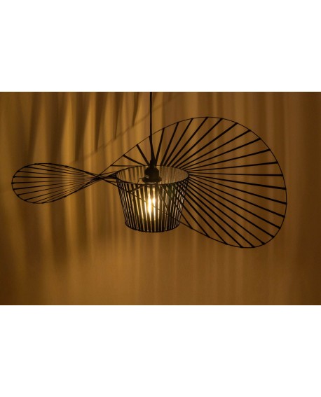 LAMPA WISZĄCA DESIGNERSKA CZARNA FIONA D80