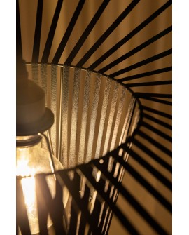 LAMPA WISZĄCA DESIGNERSKA CZARNA FIONA D80