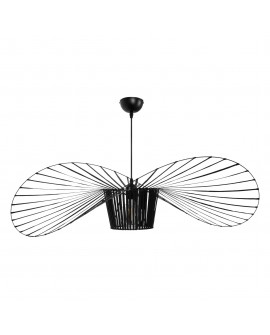 LAMPA WISZĄCA DESIGNERSKA CZARNA SOMBRERO D100