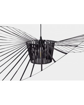 LAMPA WISZĄCA DESIGNERSKA CZARNA FIONA D100