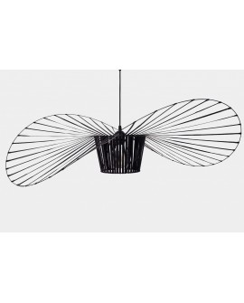 LAMPA WISZĄCA DESIGNERSKA CZARNA SOMBRERO D100