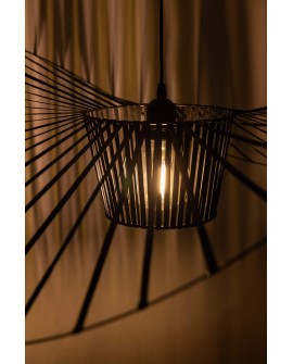 LAMPA WISZĄCA DESIGNERSKA CZARNA FIONA D100