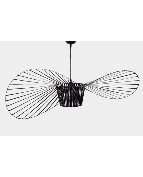 LAMPA WISZĄCA DESIGNERSKA CZARNA SOMBRERO D100