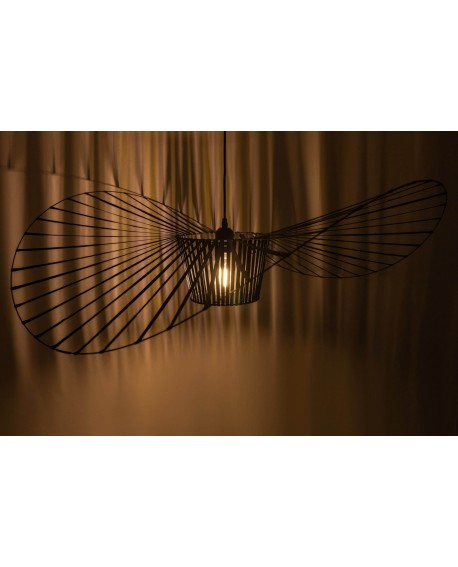 LAMPA WISZĄCA DESIGNERSKA CZARNA SOMBRERO D100