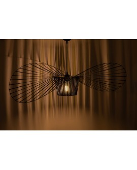 LAMPA WISZĄCA DESIGNERSKA CZARNA SOMBRERO D100