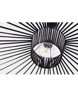 LAMPA WISZĄCA DESIGNERSKA CZARNA FIONA D120