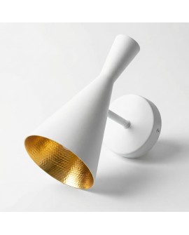 KINKIET LAMPA ŚCIENNA LOFT BIAŁA FOGGI W1 LUMINA DECO