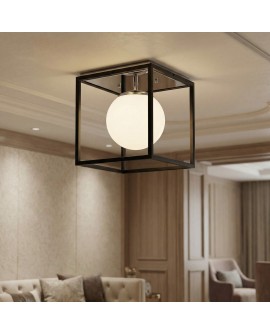 NOWOCZESNA LAMPA SUFITOWA CHROMOWANY PLAFON MALDINI W1 LUMINA DECO