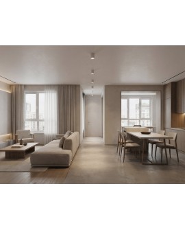 Lampa sufitowa NURI W1 SPOT LED w białym kolorze – nowoczesny design, subtelna elegancja do każdego wnętrza.