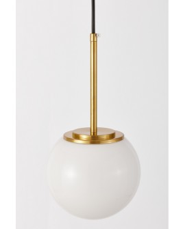 NOWOCZESNA LAMPA WISZĄCA GLAMOUR MOSIĘŻNA ALTONA W1