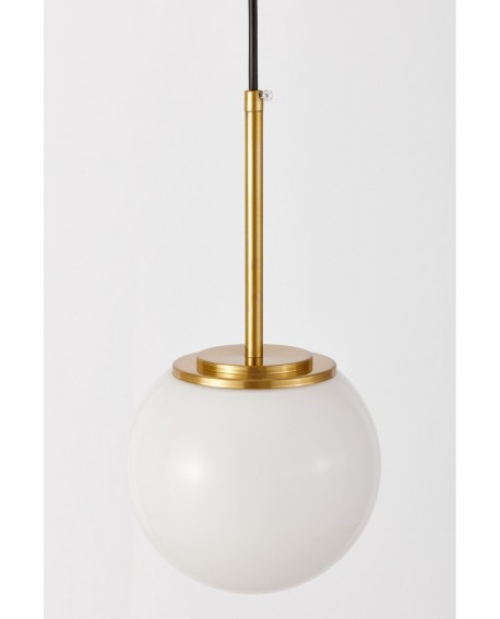 NOWOCZESNA LAMPA WISZĄCA GLAMOUR MOSIĘŻNA ALTONA W1