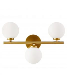 LAMPA ŚCIENNA KINKIET NOWOCZESNY MOSIĘŻNY MARSIADA W3