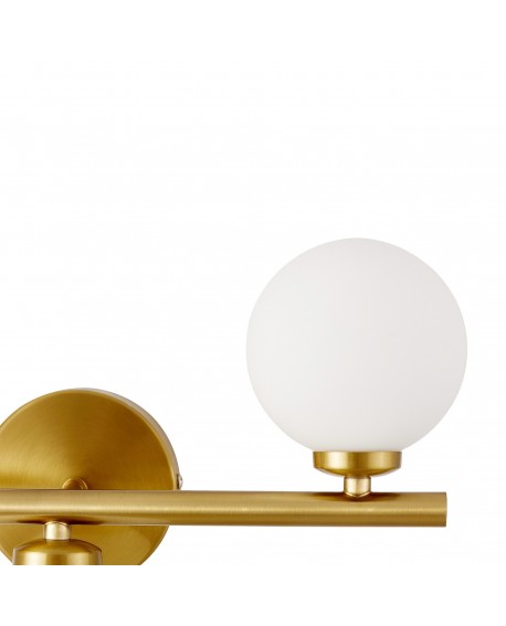 LAMPA ŚCIENNA KINKIET NOWOCZESNY MOSIĘŻNY MARSIADA W3