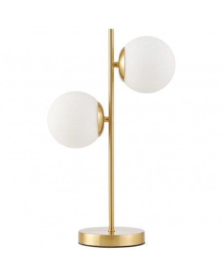 NOWOCZESNA LAMPA BIURKOWA SZCZOTKOWANE ZŁOTO TESO W2