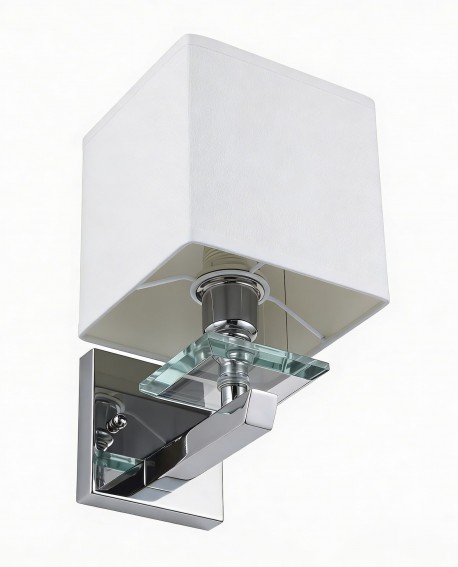 lampa scienna kinkiet biale abazury fianelo w1 lumina deco