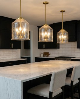 LAMPA WISZĄCA SUFITOWA NOWOCZESNA GLAMOUR MOSIĘŻNA RALTON W3 LUMINA DECO