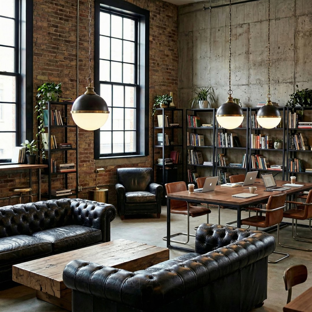 LAMPA WISZĄCA LOFT CZARNO-ZŁOTA SZCZOTKOWANA LARGO LUMINA DECO