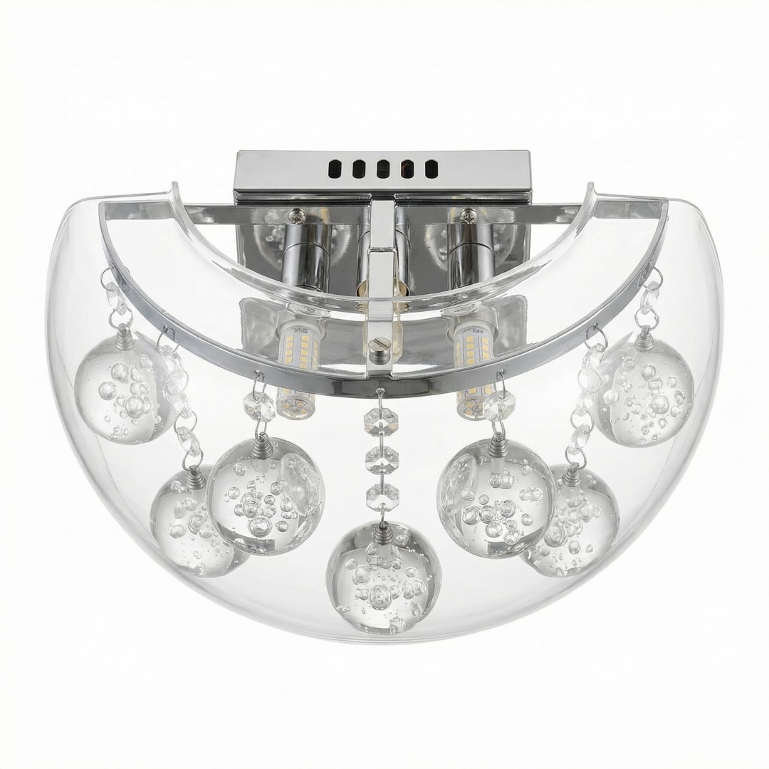 LAMPA ŚCIENNA KINKIET NOWOCZESNY FABINA CLEAR W1
