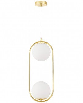 NOWOCZESNA LAMPA WISZĄCA KLASYCZNE ZŁOTO VERO 2B