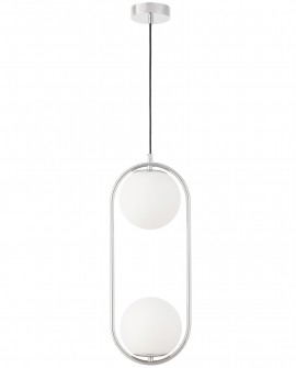 NOWOCZESNA LAMPA WISZĄCA CHROMOWANA VERO 2B