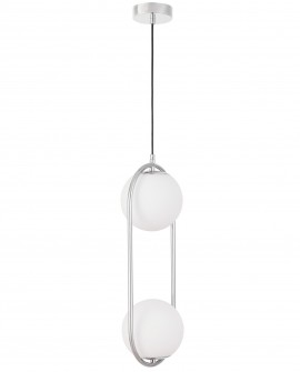 NOWOCZESNA LAMPA WISZĄCA CHROMOWANA VERO 2B