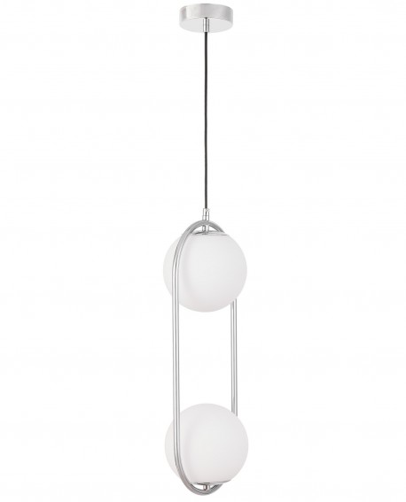 NOWOCZESNA LAMPA WISZĄCA CHROMOWANA VERO 2B