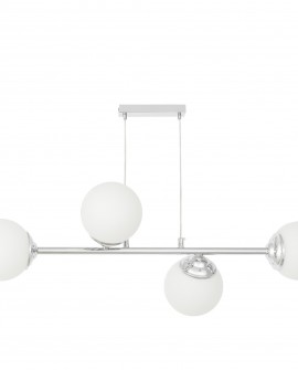 NOWOCZESNA LAMPA WISZĄCA CHROMOWANA FINO W4