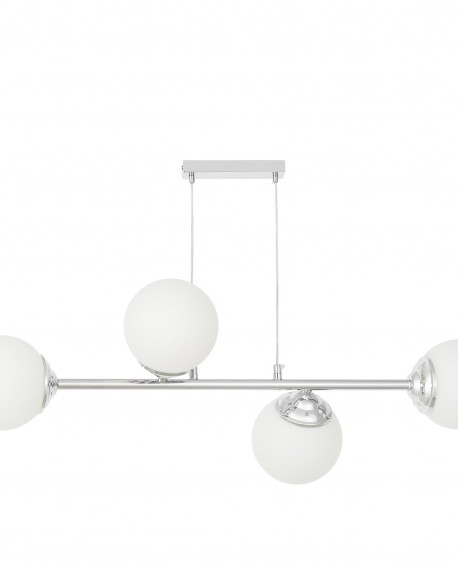 NOWOCZESNA LAMPA WISZĄCA CHROMOWANA FINO W4