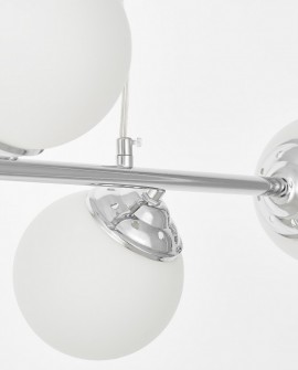 NOWOCZESNA LAMPA WISZĄCA CHROMOWANA FINO W4