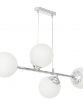 NOWOCZESNA LAMPA WISZĄCA CHROMOWANA FINO W4