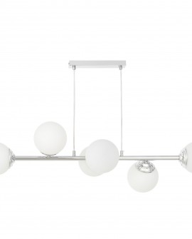 NOWOCZESNA LAMPA WISZĄCA CHROMOWANA FINO W6