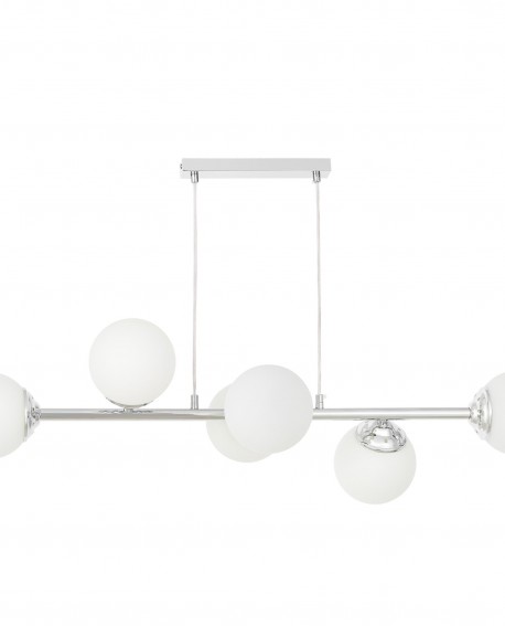 NOWOCZESNA LAMPA WISZĄCA CHROMOWANA FINO W6