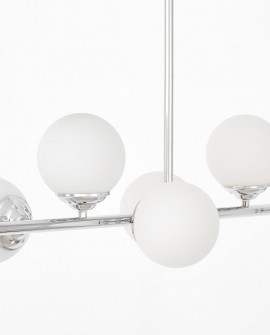 NOWOCZESNA LAMPA WISZĄCA CHROMOWANA FINO W8