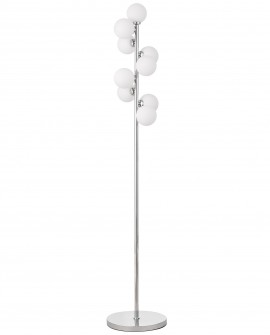 LAMPA STOJĄCA PODŁOGOWA CHROMOWANA PETRICA W9