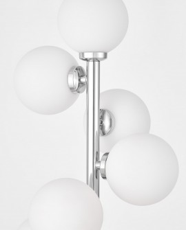 LAMPA STOJĄCA PODŁOGOWA CHROMOWANA PETRICA W9