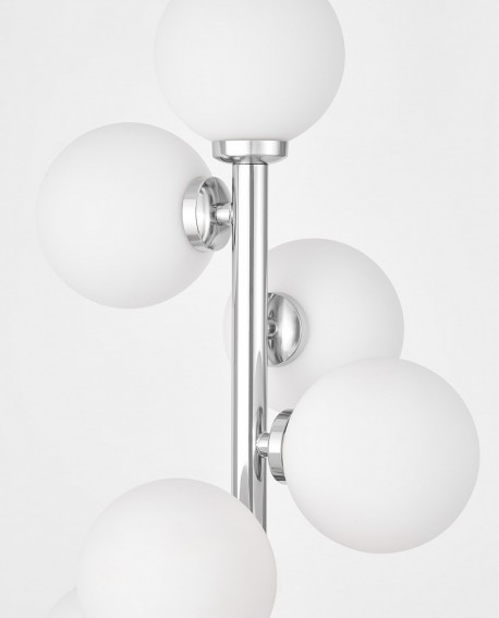 LAMPA STOJĄCA PODŁOGOWA CHROMOWANA PETRICA W9